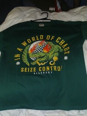 Reptile Graphic Tee - Green